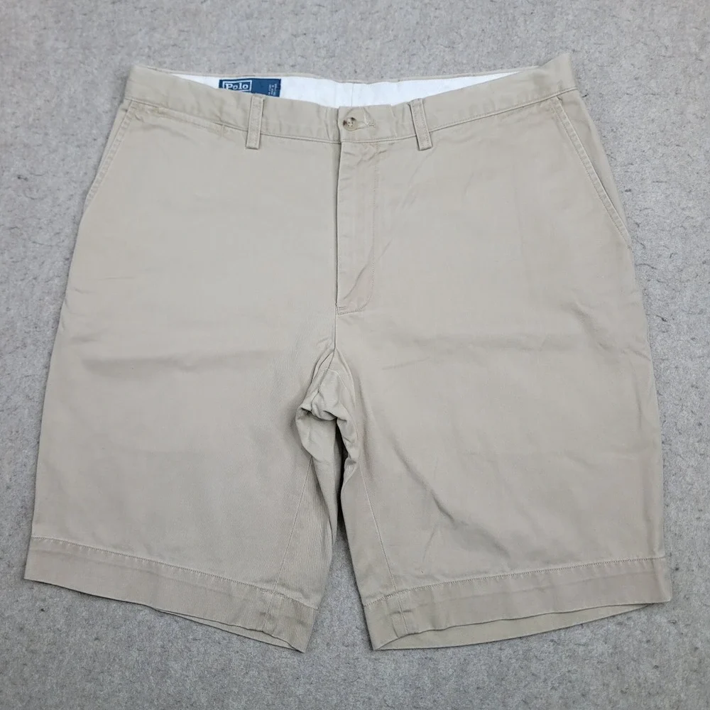 Vintage Polo Ralph Lauren Chino Shorts Mens 42‎ Beige 10